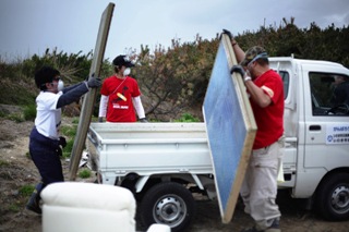 活動中-粗大ごみ搬出
