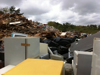 いわき市臨時粗大ごみ集積場