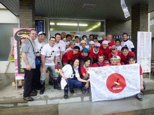 活動を終えて集合写真