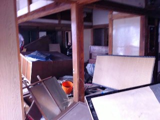 作業前の状態-屋内