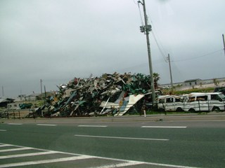 東京へ戻るバス