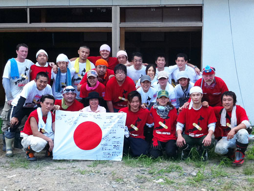 活動を終えて集合写真