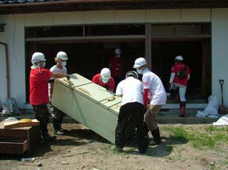 作業前ミーティング