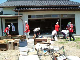 作業前ミーティング