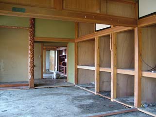 作業終了後の全景