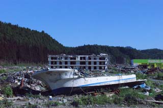 作業終了後の全景