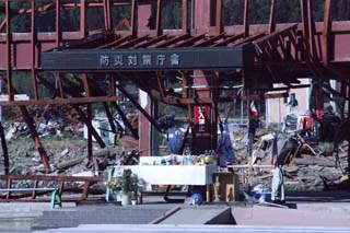 作業終了後の室内