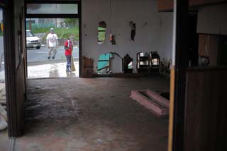 作業終了後の全景