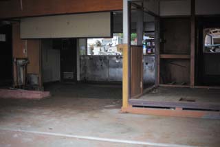 作業終了後の室内