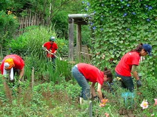 作業終了後の室内
