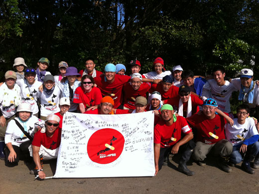 活動を終えて集合写真