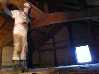 がれきの運び出された空き地