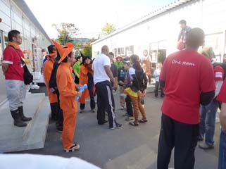 作業終了後の全景