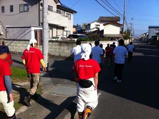 作業終了後の全景
